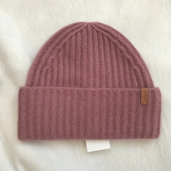 VINCE Boiled Cashmere Chunky Knit Beanie